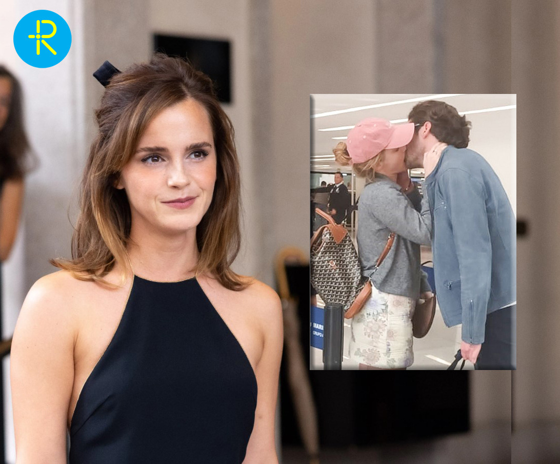 Харри Поттер киноны жүжигчин Эмма Уатсон нисэх онгоцны буудал дээр тэрбумтан Гонзало Байерестэй үнсэлцэн, үерхэж буйгаа баталлаа